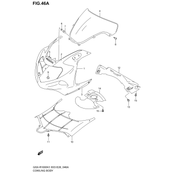 COWLING BODY (MODEL K2)