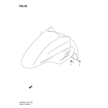 FRONT FENDER (AN400AL3 E33)