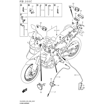 WIRING HARNESS (DL1050RR)