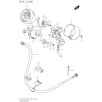 SPEEDOMETER (TU250XL5 E03)