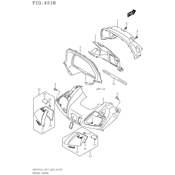 METER PANEL (AN650L5 E33)