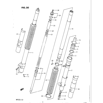 FRONT FORK (MODEL G)