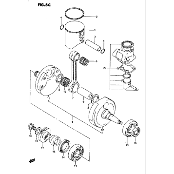 CRANKSHAFT (MODEL S)