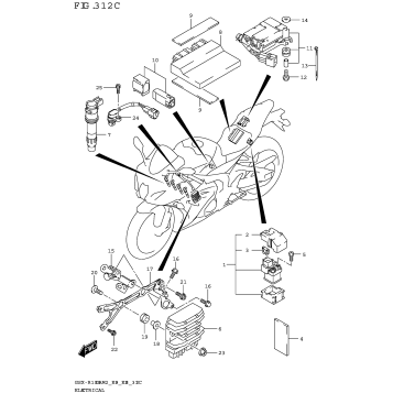 ELECTRICAL (GSX-R1000RA,GSX-R1000RZA:E03,E28)