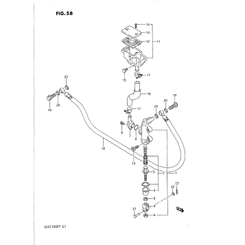 REAR MASTER CYLINDER
