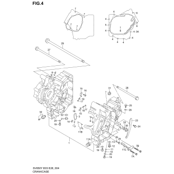 CRANKCASE (MODEL X/Y)