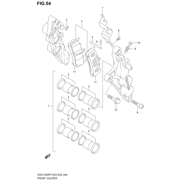 FRONT CALIPERS (MODEL X/Y/K1/K2)