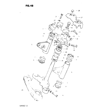 STEERING STEM (MODEL Z)