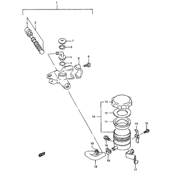 FRONT MASTER CYLINDER