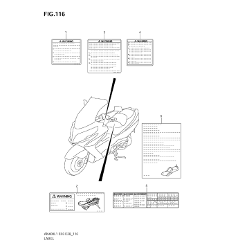 LABEL (AN400ZA L1 E28)