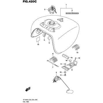 FUEL TANK (VZ1500L8 E33)