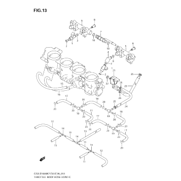 THROTTLE BODY HOSE/JOINT