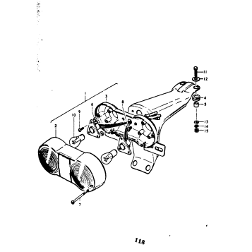 REAR COMBINATION LAMP (GT750K)