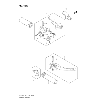 HANDLE LEVER (MODEL K7/K8/K9)