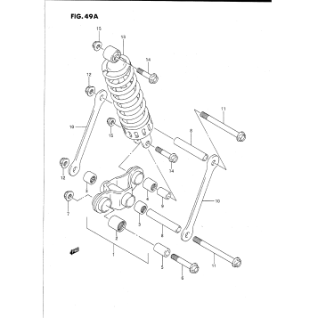 CUSHION LEVER (MODEL M/N/P/R/S/T)