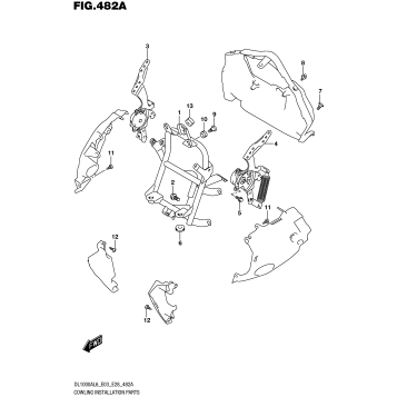 COWLING INSTALLATION PARTS
