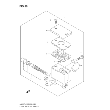 FRONT MASTER CYLINDER