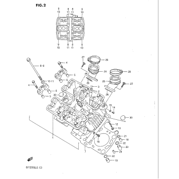 CYLINDER HEAD (FRONT)