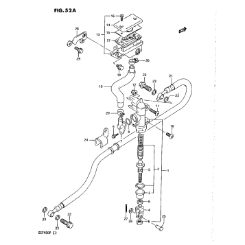 REAR MASTER CYLINDER (P)