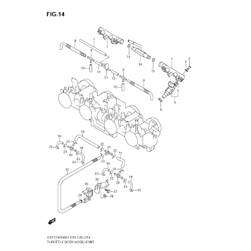 THROTTLE BODY HOSE/JOINT