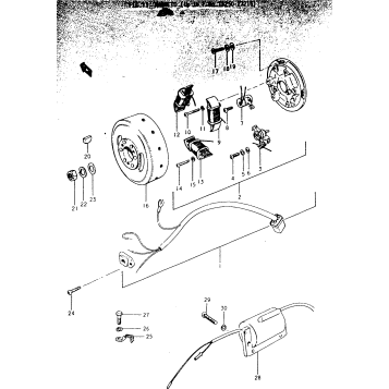 MAGNETO (UP TO F.NO. 23250-23215)