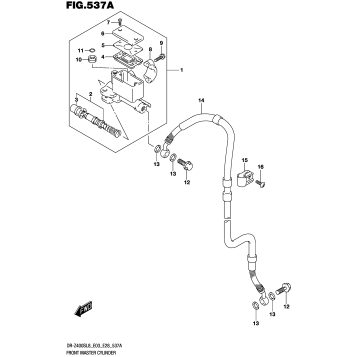 FRONT MASTER CYLINDER