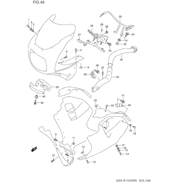 INSTALLATION PARTS (MODEL S/T/V/W)