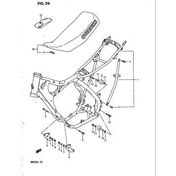 FRAME - SEAT (MDOEL H)