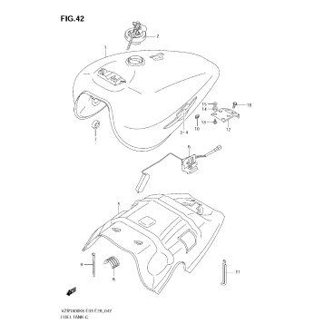 FUEL TANK (VZR1800K6/K7)