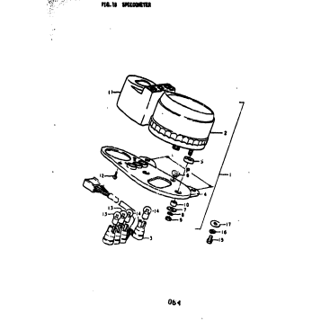 SPEEDOMETER (MADE BY NIPPON SEIKI)