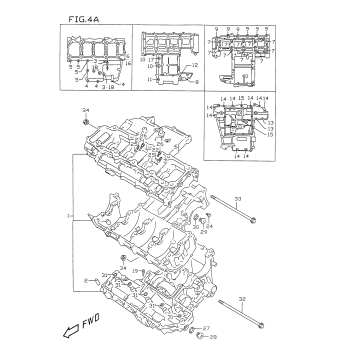 CRANKCASE (MODEL W/X)