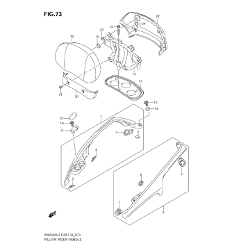 PILLION RIDER HANDLE
