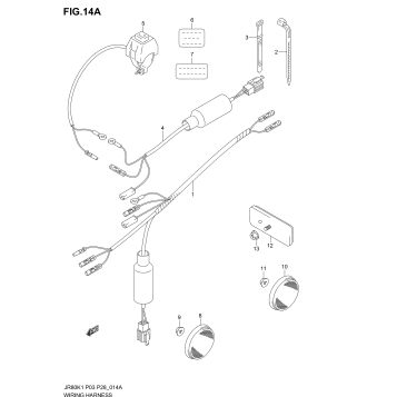 WIRING HARNESS (MODEL K2/K3/K4)