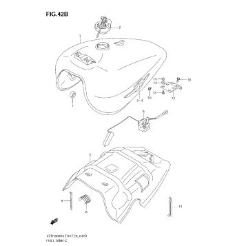 FUEL TANK (VZR1800K8/NK8)