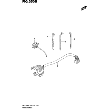 WIRING HARNESS (DR-Z125LL9 E03)