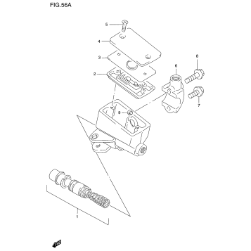 FRONT MASTER CYLINDER (GSF1200SAV)