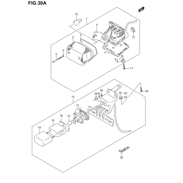 REAR COMBINATION LAMP (MODEL K5)