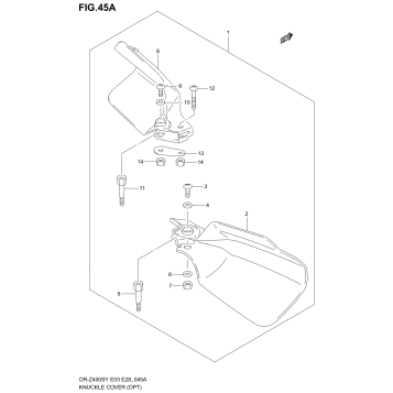KNUCKLE COVER (MODEL K3/K4 OPT)