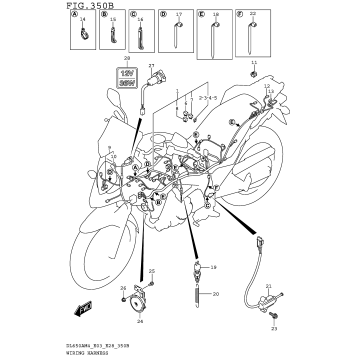 WIRING HARNESS (DL650AM4 E28)