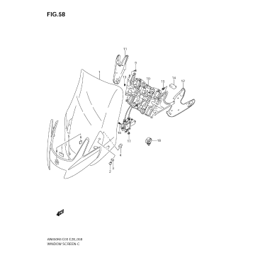 WIND SCREEN (AN650A)