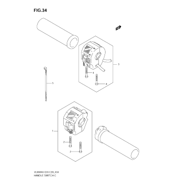 HANDLE SWITCH (MODEL K6)