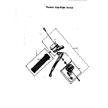 THROTTLE GRIP-RIGHT SWITCH