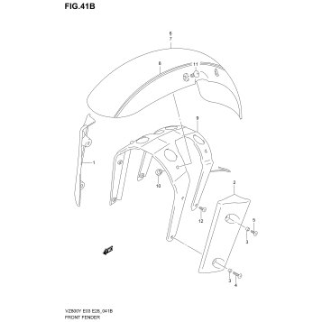 FRONT FENDER (MODEL Y)