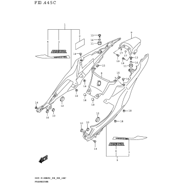 FRAME COVER (GSX-R1000RZA)