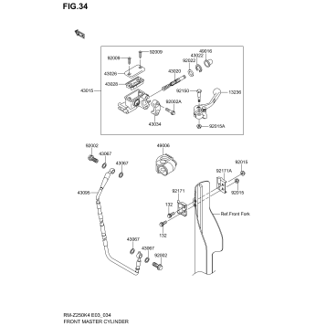 FRONT MASTER CYLINDER
