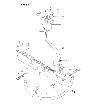 REAR MASTER CYLINDER