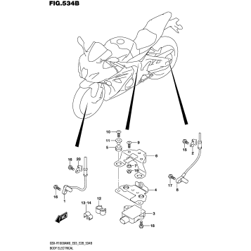 BODY ELECTRICAL (GSX-R1000RA,GSX-R1000RZA)