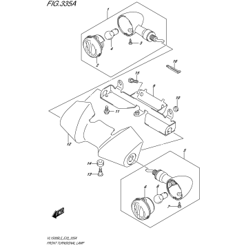 FRONT TURNSIGNAL LAMP