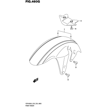 FRONT FENDER (VZR1800BZL8 E33) (JRU)