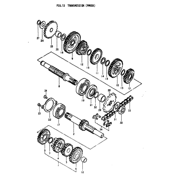 TRANSMISSION (RM80B)